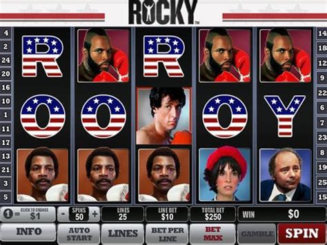 rocky balboa slot machine